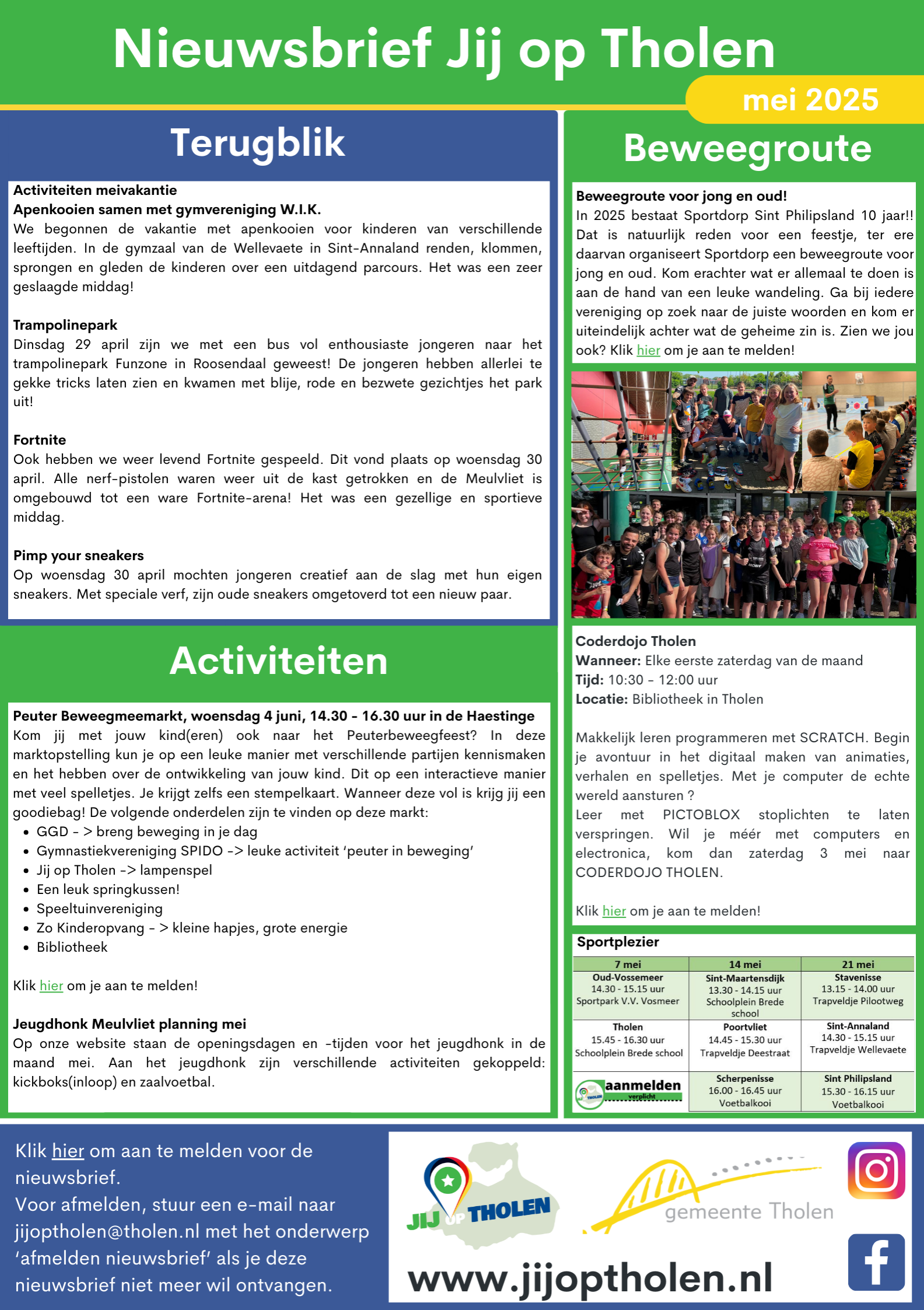 Nieuwsbrief mei 2025